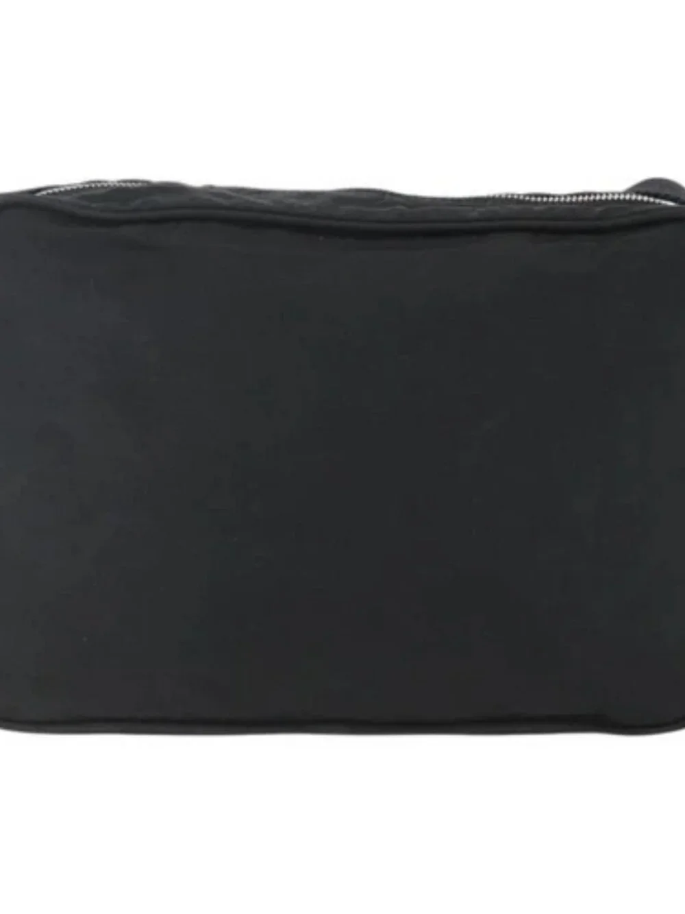 PRADA Shoulder Bag Nylon Black Silver Auth 165034 - Picture 2 of 16